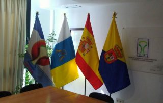 Artículos de protocolo en Gran canaria - Banderas Eventtos Canarias